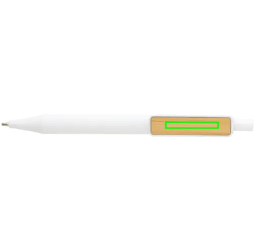 Bolígrafo GRS RABS con clip de bambú