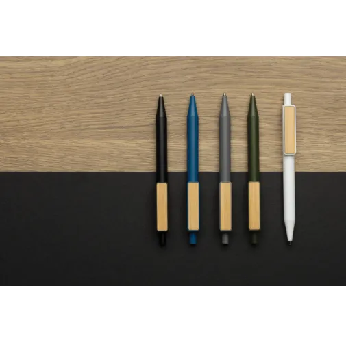 Bolígrafo GRS RABS con clip de bambú