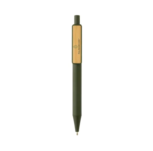 Bolígrafo GRS RABS con clip de bambú