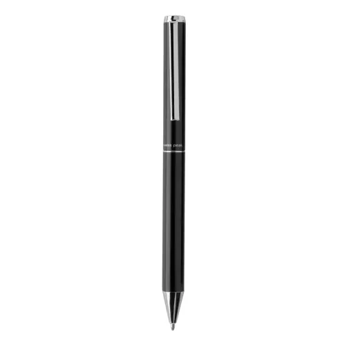 negro Bolígrafo Cedar RCS de aluminio reciclado Swiss Peak