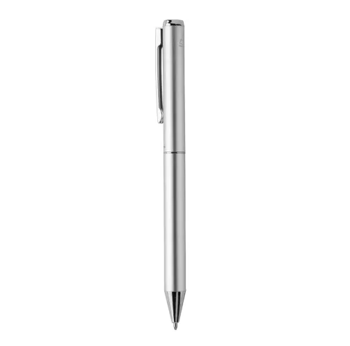 plata Bolígrafo Cedar RCS de aluminio reciclado Swiss Peak