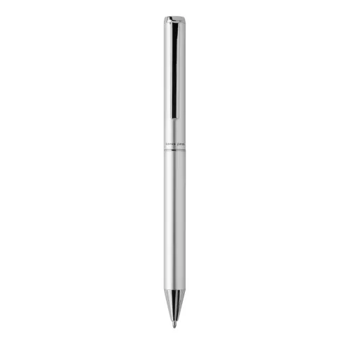 plata Bolígrafo Cedar RCS de aluminio reciclado Swiss Peak