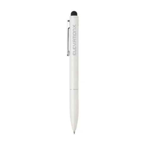 Bolígrafo Kymi aluminio reciclado RCS con lápiz óptico