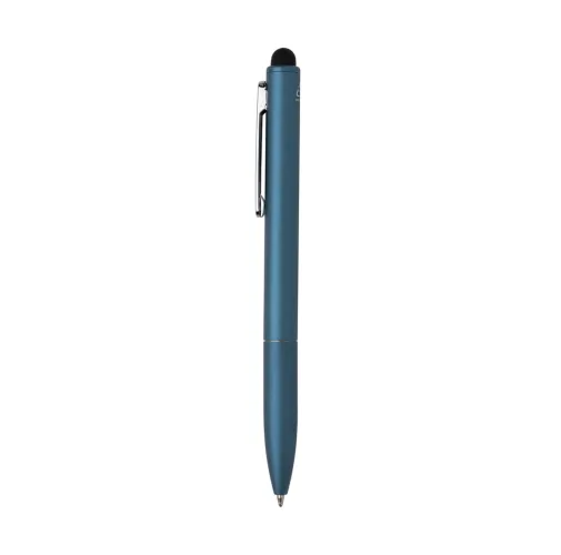 Bolígrafo Kymi aluminio reciclado RCS con lápiz óptico