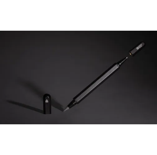 Bolígrafo Swiss Peak Storm RCS de doble punta de aluminio