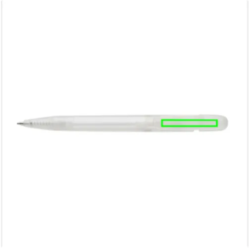 Bolígrafo Devin RABS certificado GRS transparente