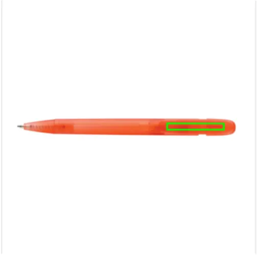 Bolígrafo Devin RABS certificado GRS transparente