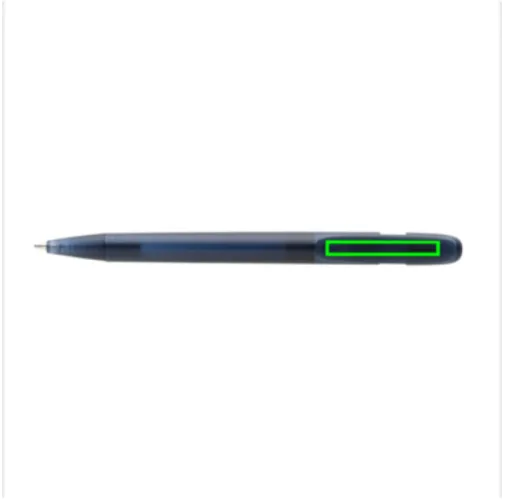 Bolígrafo Devin RABS certificado GRS transparente