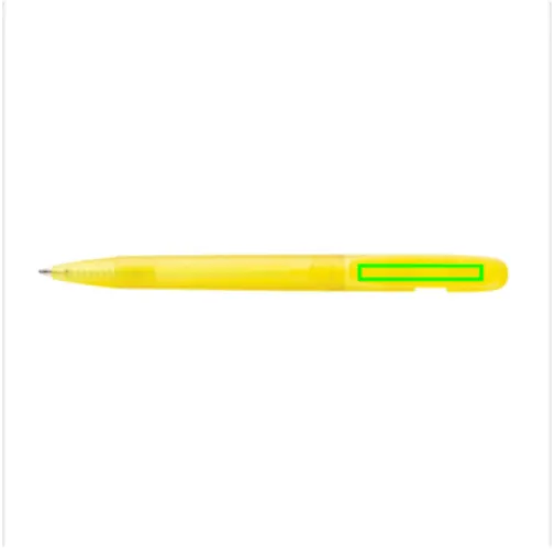 Bolígrafo Devin RABS certificado GRS transparente