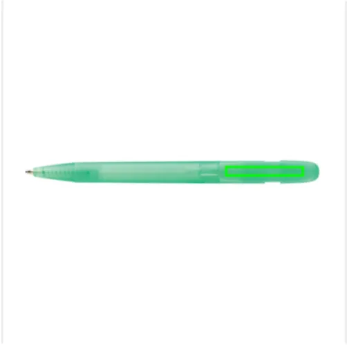 Bolígrafo Devin RABS certificado GRS transparente