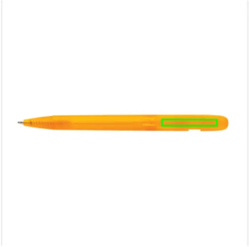 Bolígrafo Devin RABS certificado GRS transparente