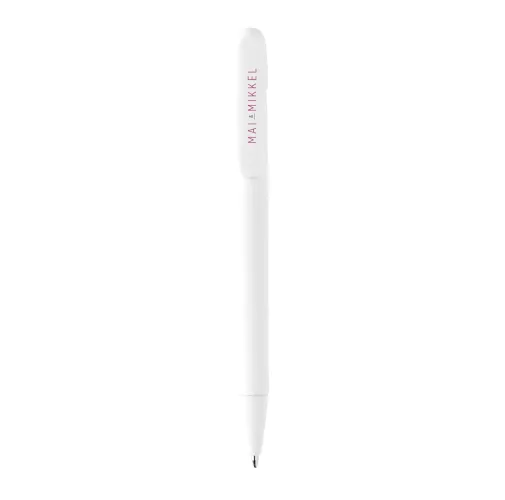 blanco Bolígrafo Devin RABS certificado GRS sólido