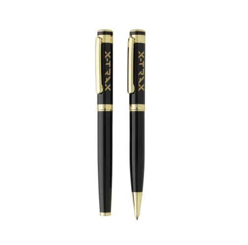 Set bolígrafos Swiss Peak Luca RCS de latón reciclado