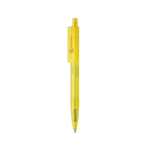 Bolígrafo X3 de plástico PC reciclado GRS