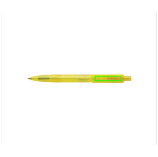 Bolígrafo X3 de plástico PC reciclado GRS