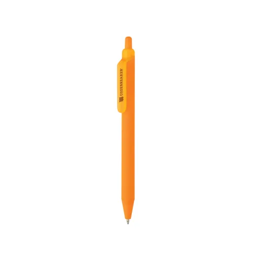 Bolígrafo Tide GRS con certificación RABS y tacto suave