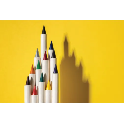 blanco Set 12 lápices de colores Micki GRS Infinity