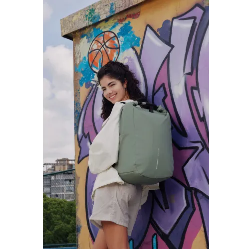 iceberg green, negro Mochila antirrobo Urban resistente al agua