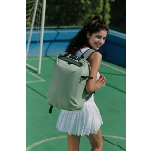 iceberg green, negro Mochila antirrobo Urban resistente al agua