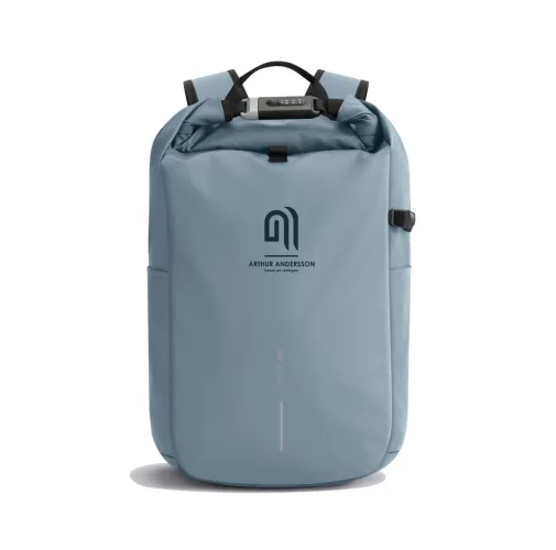 azul, negro Mochila antirrobo Urban resistente al agua