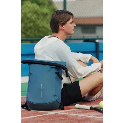 azul, negro Mochila antirrobo Urban resistente al agua