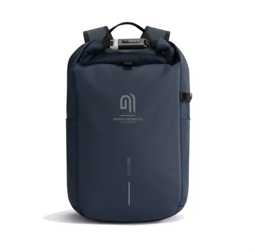 azul marino, negro Mochila antirrobo Urban resistente al agua