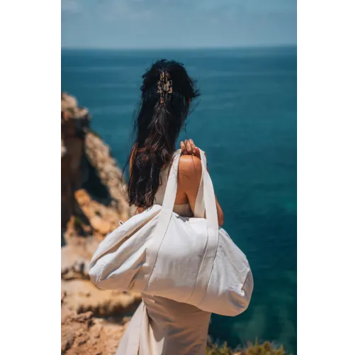 blanquecino Bolsa de viaje de lona Impact Aware™ de 285 grs sin teñir