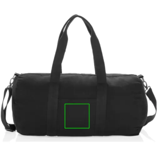 negro Bolsa de viaje de lona Impact Aware™ de 285 grs sin teñir
