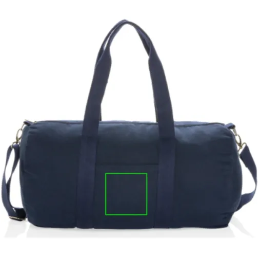 azul marino Bolsa de viaje de lona Impact Aware™ de 285 grs sin teñir