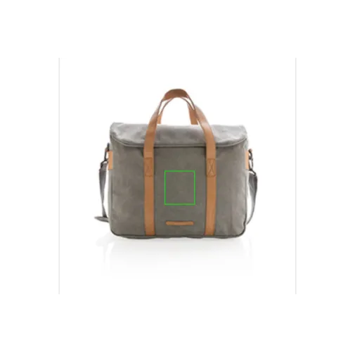 Bolsa para portátil de lona sin PVC