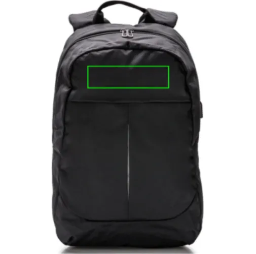 negro Mochila para portátil con USB