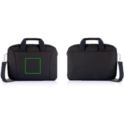 negro Maletín para portátil 15,4” sin PVC