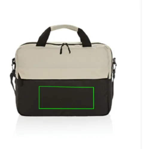 blanquecino Maletín para portátil Kazu AWARE™ RPET de 15,6\