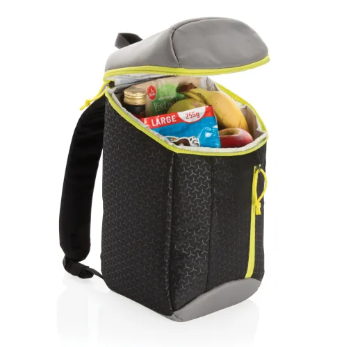 negro, verda lima Mochila nevera de senderismo 10L