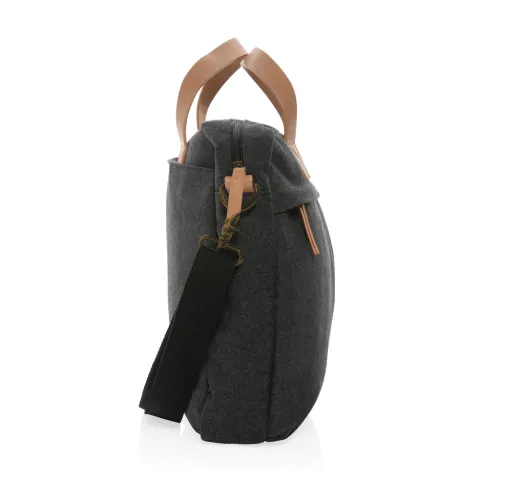 Maletín para portátil de lona reciclada Impact AWARE™ 16oz.