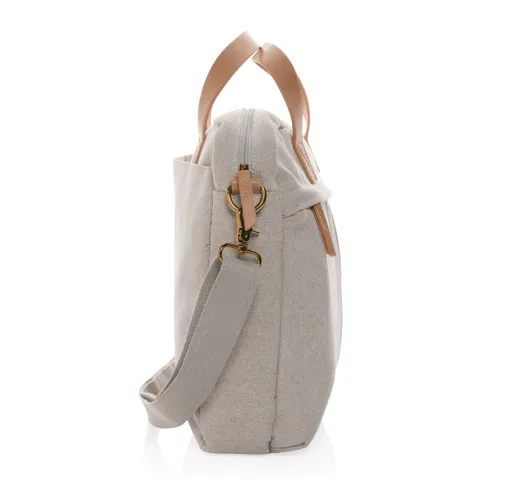 Maletín para portátil de lona reciclada Impact AWARE™ 16oz.