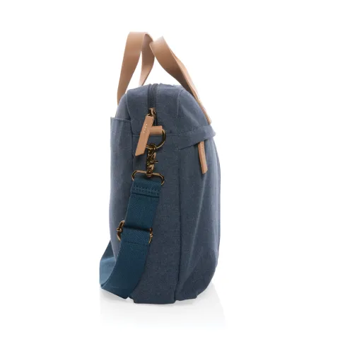 Maletín para portátil de lona reciclada Impact AWARE™ 16oz.