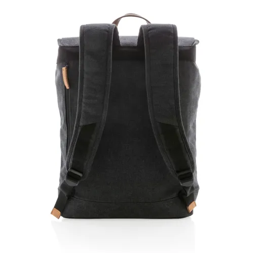 Mochila para portátil de lona sin PVC