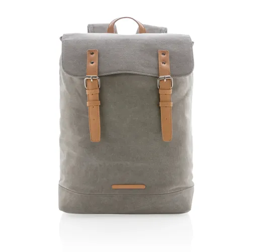 Mochila para portátil de lona sin PVC