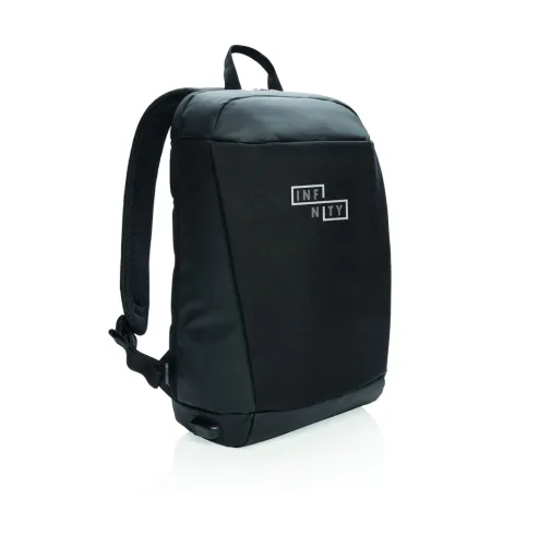 Mochila Madrid antirobo con RFID y USB sin PVC