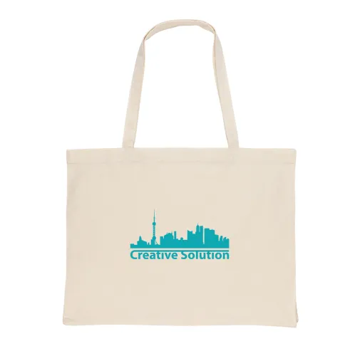 Bolsa de compra de algodón reciclado 145gr Impact AWARE™