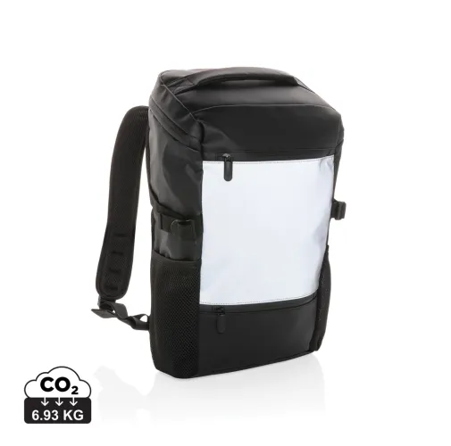 MOCHILA REFLECTANTE DE PU PARA PORTÁTIL DE 15,6