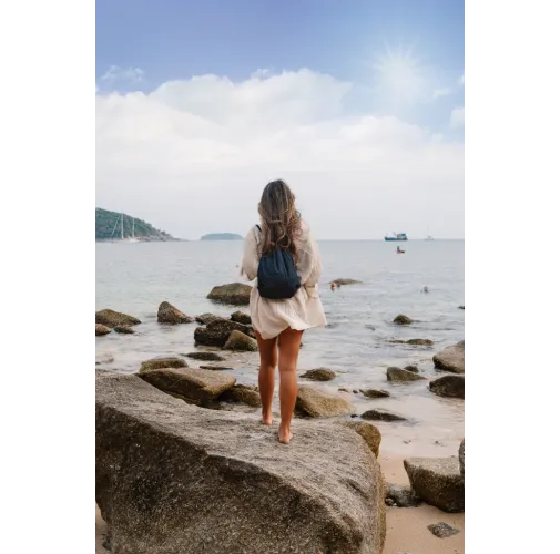 Mochila con cordón reciclada Impact AWARE™