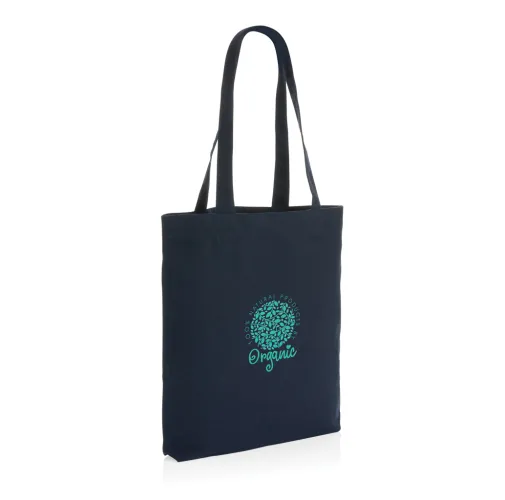 azul marino Bolsa de lona Impact AWARE™ de 285 grs sin teñir