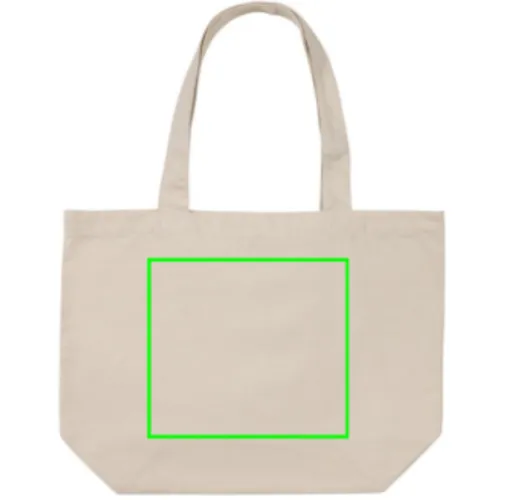 blanquecino Bolsa compra de lona Impact Aware™ de 240 g/m² con bolsillo