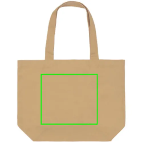 marron Bolsa compra de lona Impact Aware™ de 240 g/m² con bolsillo