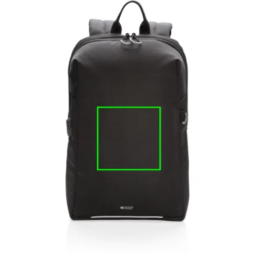 Mochila para portátil Swiss Peak AWARE™ RFID y USB A