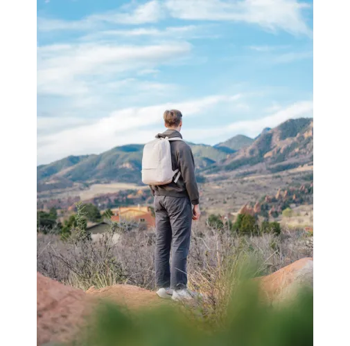 Mochila básica para portátil Armond AWARE™ RPET de 15,6\