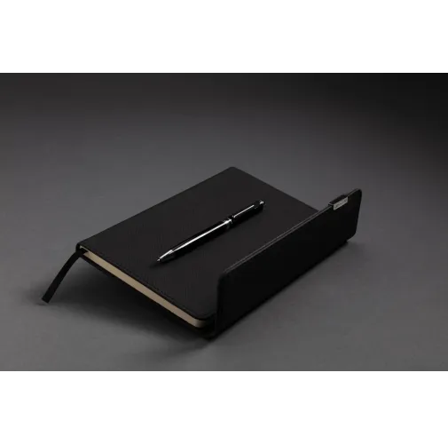 Set de libreta y bolígrafo Swiss Peak deluxe A5