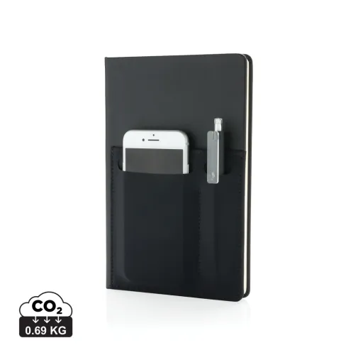 Libreta A5 Deluxe con bolsillos inteligentes
